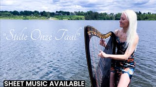 Stilte Onze Taal Camille Celtic Harp Cover SHEET MUSIC AVAILABLE [upl. by Onida]