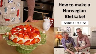 How to make an amazing Norwegian sponge cake  by ARNE amp CARLOS [upl. by Sugar100]