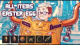 ALL ITEMS EASTER EGG On IX BO4 Call of Duty Black Ops 4 Zombies Gameplay [upl. by Leler]