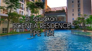 SCIENTIA RESIDENCE DI SEWAKAN TIPE 1BR COCOK UNTUK MAHASISWA UMN UNIVERSITAS MULTIMEDIA NUSANTARA [upl. by Tutto472]