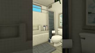 Beige  2x3 Bathroom roblox bloxburg shorts [upl. by Leopoldeen]