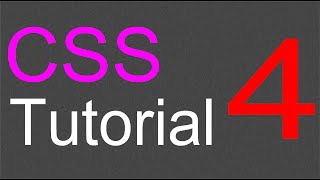 CSS Layout Tutorial  04  Adding the main content section [upl. by Niletac]