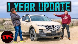 Here’s What I Love AND Hate about the Hyundai Santa Cruz Compact Truck After Driving It For a Year [upl. by Lerrehs]