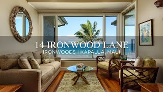 14 Ironwood Lane  The Ironwoods  Kapalua Maui  Nam L Le Viet [upl. by Fadden]