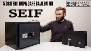 Cum alegi un seif – 5 aspecte la care sa fii atent [upl. by Manuela]