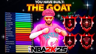 My quotGOATquot BUILD WILL DOMINATE NBA 2K25 BEST BUILD JUMPSHOT amp DRIBBLE MOVES in NBA 2K25 [upl. by Oner504]