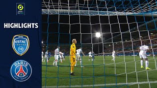 ESTAC TROYES  PARIS SAINTGERMAIN 1  2  Highlights  ESTAC  PSG  20212022 [upl. by Guillema]