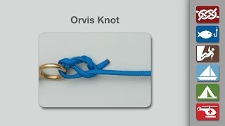 Orvis Knot  How to Tie a Orvis Knot  Fishing Knots [upl. by Tamma887]