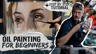 Probably the BEST METHOD to Start Oil Painting in 2024  Oil Painting TUTORIAL for Beginners w Demo [upl. by Chadbourne]