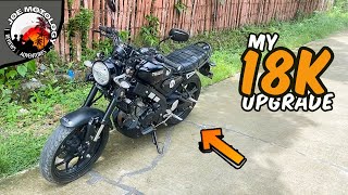 Simple Upgrade for Yamaha XSR 155 Accessories installed in XSR 155 [upl. by Namron]