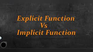 Explicit Function  Implicit Function  Composite Function I Functions I Types of Functions [upl. by Nileve365]