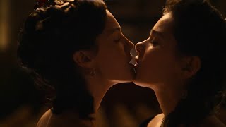 Dickinson Season 2 Kiss Scene — Emily and Sue Hailee Steinfeld and Ella Hunt [upl. by Aleet]