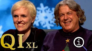 QI XL Full Episode CHRISTMAS EPISODE Series R With Holly Walsh Justin Moorhouse amp Chris McCausland [upl. by Nodnart]