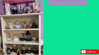 Snow globe collection snowglobes vlog dailyvlogs Vlogingwould46 [upl. by Nimajnab]