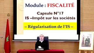 Fiscalité  IS  régularisation de lIS et Calcul des acomptes [upl. by Anuala697]