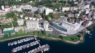 LAC Lugano Switzerland  Drone DJI Phantom 3 Pro [upl. by Johen]