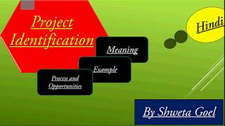 What you mean by project identification in hindi how to find out effective project [upl. by Oiruam571]