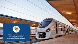 TER Sénégal  Comprendre le Train Express Régional «TER DakarDiamniadioAibd» [upl. by Ettennaej117]