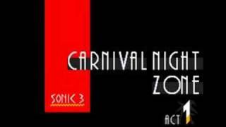 Sonic 3 Music Carnival Night Zone Act 1 [upl. by Ididn242]