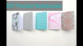 How to Create DIY Pocket Notebooks [upl. by Femi117]