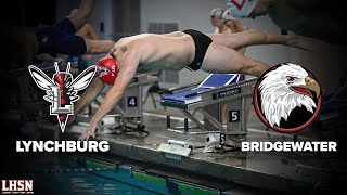 Bridgewater Eagles vs Lynchburg Hornets Swim [upl. by Weider]