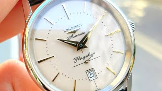 Hoài Cổ Longines Flagship Heritage 385mm L47954782  ICS Authentic [upl. by Neerehs]