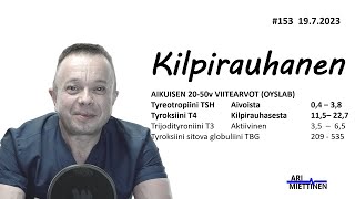 153 Kilpirauhasen ongelmat ovat yleisiä [upl. by Lexine]