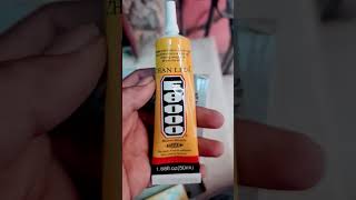 E8000 Zhanlida Clear white Glue Overview Viral Video zhanlida glue e8000 mobile repairing [upl. by Marget]