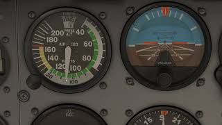 Airspeed indicator adjustment ظبط عداد سرعة الهواء [upl. by Airdnna]