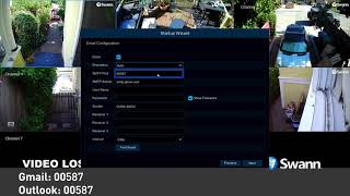 Swann DVR Security System Setup Wizard – initial setup firmware version 8x [upl. by Cogen]