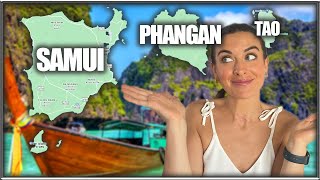 Which Islands in Thailand Should You Visit LETS COMPARE Koh Samui  Koh Phangan  Koh Tao [upl. by Nayk201]