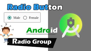 Radio button in android studio  Radio group in android 11 [upl. by Jeuz]