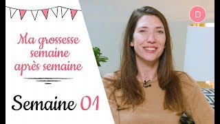 1ère semaine de grossesse  Ma grossesse semaine après semaine [upl. by Eisac482]