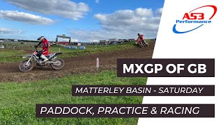 2023 MXGP of Great Britain Matterley Basin Paddock Walk Practice amp Racing mxgp mx2 mx emx [upl. by Julius]