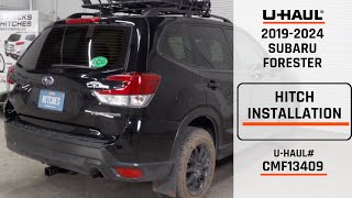 20192024 Subaru Forester  UHaul Trailer Hitch Installation  CMF13409 [upl. by Trebuh]