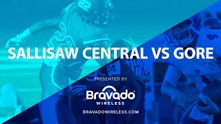 Sallisaw Central VS Gore  High School Football  Full Games on BravadoTV [upl. by Anselmo]