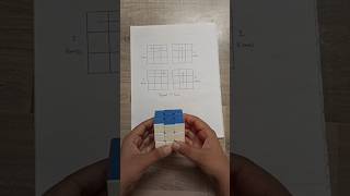 3x3 cube new trick part 44 cubesolver shorts [upl. by Accire786]