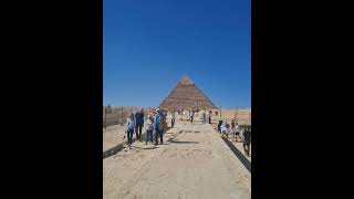 History right in front of me beautiful Pyramids🐫 [upl. by Ayat]