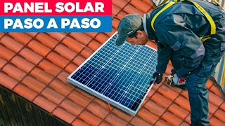 Cómo instalar un panel solar [upl. by Sawyor]