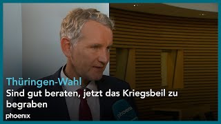 ThüringenWahl Björn Höcke AfD zu den Landtagswahlen in Thüringen am 01092024 [upl. by Vange]