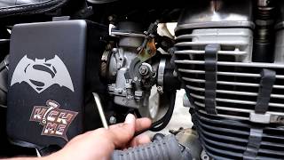 Royal Enfield Carburettor Tuning  Explained with demo [upl. by Pieter]