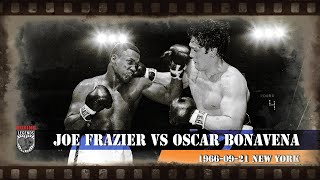 Joe Frazier 🇺🇸vs🇦🇷 Oscar Bonavena  1st🥊 BONAVENA FLOORS FRAZIER [upl. by Padraig]