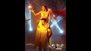 Naagin TandavPearl V Puri Surbhi Chandna Tandav BTS Naagin6 Basant Panchami Special BTSBaniMihir [upl. by December675]