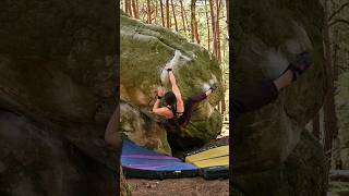 Fontainebleau Biodegradable 7b sports nature climbing fontainebleau bouldering workout [upl. by Ainevul]