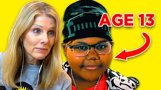 Mom Reacts to a 13 Year Old Rapper cl4pers  Want Me [upl. by Walkling]