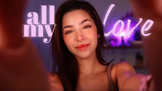 ASMR Giving You My Love With Compliments and Personal Attention 💜 [upl. by Krystalle]