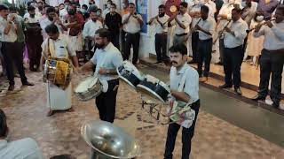 Ravereyayi poove song in bandset by st joseph kottapadi at lourdes Cathedral church Thrissur [upl. by Ahsercel]