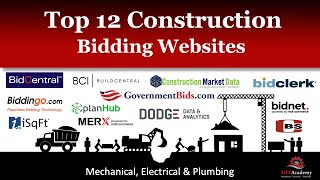 Top 12 Construction Bidding Websites [upl. by Ailegnave]