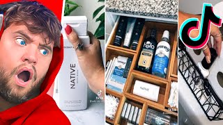 Viral Bathroom Restock amp Organization ASMR TikToks [upl. by Cosme40]