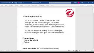 Kündigung schreiben  Leicht erklärt  Deutsch lernen  Online Deutschkurs  EloquaMUC Deutschschule [upl. by Caterina260]